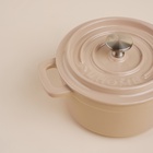 УЦЕНКА Кастрюля SL Home «Андалусия», 750 мл, d=14 см, h=7 см, с крышкой, на деревянной подставке, индукция, чугун, бежевая - Фото 10