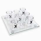 УЦЕНКА Игра «Пьяные Крестики-нолики», 13×13 см, 9 стопок, стопка 3×2.5 см - Фото 1