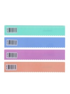 Линейка 15 см ErichKrause Pastel Bloom, волнистый край, МИКС 10999405