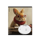 Тетрадь 12 листов лин ErichKrause Funny Friends, обл. мел картон, блок офсет 60 г/м² МИКС - Фото 5