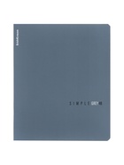 Тетрадь 48 листов в клетку, ErichKrause Simple Color, 60 г/м², серая, МИКС - Фото 4