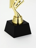 Кубок, наградная фигура «Звезда», подставка пластик, золото, 24×10.1×7.8 см - фото 809618801