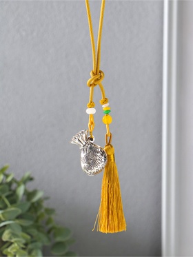 Подвеска металл, текстиль 