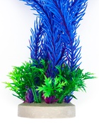 Растение для аквариума, до 35 см, синее - Фото 3
