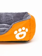 Лежанка-диван для животных, 45 х 30 х 15, желтая, плащевка 10958251