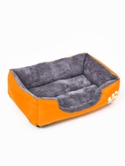 Лежанка-диван для животных, 45 х 30 х 15, желтая, плащевка 10958251