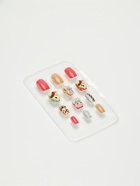 Детские накладные ногти «Плюшевый зайка», 12 шт. - фото 123132291