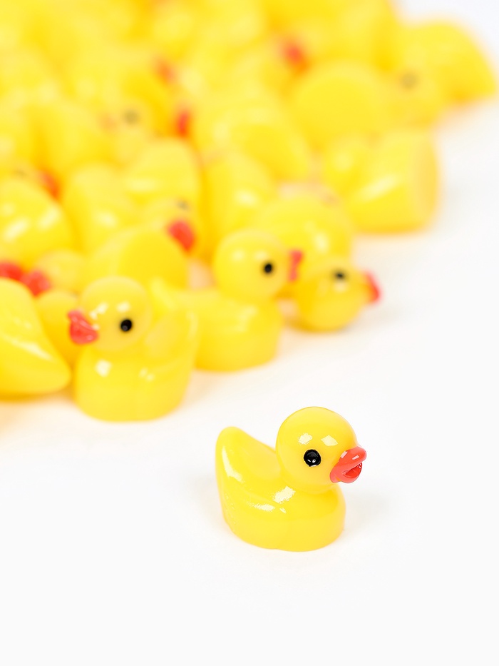 Декор для творчества «Уточки», набор 100 шт., размер 1.6×1.6 см