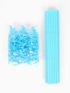 Трубочки и зажим для воздушных шаров, d=10 мм, длина 40 см, МИКС, 50 штук (в упаковке один цвет) - фото 809618905