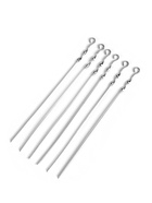 Набор прямых шампуров, 6 шт., 50×1 см, толщина 1.5 мм, нержавеющая сталь 10987577 - фото 9822804