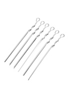Набор угловых шампуров, 6 шт., 41×1 см, толщина 1 мм, нержавеющая сталь 10991806 - фото 9822808