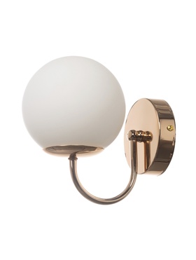 Бра GLB-MD-KB0090-1, 1хE27, 60Вт, 13х18х20 см, цвет золото