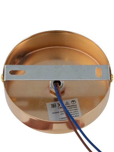 Бра GLB-MD-KB0090-1, 1хE27, 60 Вт, 13×18×20 см, золотистое