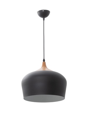 Светильник подвесной GLD-JF-7918-300, 1хE27, 60Вт, 30х30 см, чёрный