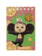 Блокнот А6 BG «Чебурашка», 40 листов в клетку, на гребне, МИКС 11015642