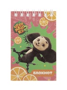 Блокнот А6 BG «Чебурашка», 40 листов в клетку, на гребне, МИКС 11015642