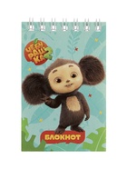 Блокнот А6 BG «Чебурашка», 40 листов в клетку, на гребне, МИКС 11015642