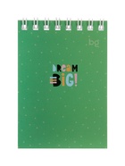 Блокнотик А7 BG «Моноколор. Новый стиль», 40 листов в клетку, на гребне, МИКС 11015643