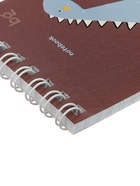 Блокнотик А7 BG «Моноколор. Новый стиль», 40 листов в клетку, на гребне, МИКС 11015643