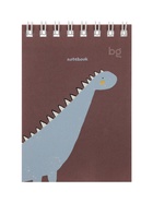 Блокнотик А7 BG «Моноколор. Новый стиль», 40 листов в клетку, на гребне, МИКС - Фото 5