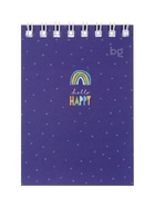 Блокнотик А7 BG «Моноколор. Новый стиль», 40 листов в клетку, на гребне, МИКС - Фото 7