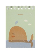 Блокнотик А7 BG «Моноколор. Новый стиль», 40 листов в клетку, на гребне, МИКС - Фото 8