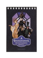 Блокнот А6 BG «Волшебник Изумрудного Города», 40 листов в клетку, на гребне, МИКС 11015648