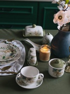 УЦЕНКА Чайная пара Доляна «Цветы», 2 предмета: чашка, 250 мл, блюдце d=15 см, фарфор, белая - Фото 10