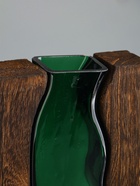 УЦЕНКА Ваза стекло настольная «Сэтернино» 24×14.5 см, коричнево-зелёный - Фото 5