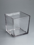 УЦЕНКА Ваза "Квадратная" 14х14см, обьем-1,7л прозрачная - Фото 2