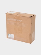 УЦЕНКА Кастрюля из жаропрочной керамики SL Home «Санторини», 1.57 л, 24.5×21.5×8 см, цвет белый 7364 - Фото 2