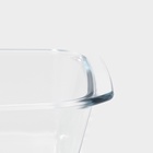 УЦЕНКА Кастрюля для запекания из жаропрочного стекла с крышкой «Утятница» 2.9 л 34.5×20.5×13.5 см 52 - Фото 8