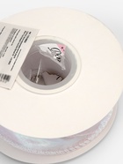 УЦЕНКА Лента капроновая волна радуга 38мм*10±0,5ярд(9,1м±0,5м) белый АУ - Фото 4