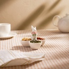 УЦЕНКА Менажница 3 ячейки SL Home "Лесные кролики", 11,5х9,5 см, цвет белый - Фото 5