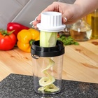 УЦЕНКА Овощерезка универсальная «Vegan pro» 7 насадок, цвет черно-белый - Фото 7