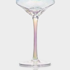 УЦЕНКА Набор бокалов для вина Magistro «Дарио», 500 мл, 10×25 см, 2 шт., стекло, перламутровый - Фото 4