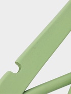 УЦЕНКА Вешалка-плечики деревянная для одежды, 44,5х23х1,2 см "Brillant" цвет фисташковый, 3 шт 94676 - Фото 5