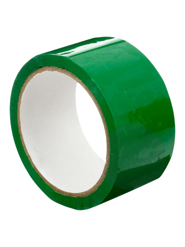Скотч упаковочный 48 мм 40 м 40 мкм, зелёный
