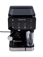 Кофеварка BRAYER 1147BR, рожковая/капсульная, 1350 Вт, 20 бар, 1.5 л, 0.5 л для молока - Фото 4