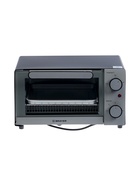 Мини - печь BRAYER 2600BR, 1200 Вт, 9 л, 65-230°С, таймер до 15 мин, противень, решётка, чёрная - Фото 2