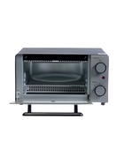 Мини - печь BRAYER 2600BR, 1200 Вт, 9 л, 65-230°С, таймер до 15 мин, противень, решётка, чёрная - Фото 4