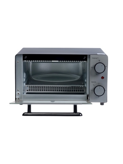 Мини - печь BRAYER 2600BR, 1200 Вт, 9 л, 65-230°С, таймер до 15 мин, противень, решётка, чёрная
