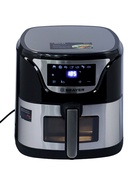 Аэрогриль BRAYER 2037BR, 1500 Вт, 5 л, 7 программ, 200°С, LCD-дисплей, таймер, решётка, чёрно-серый - Фото 2