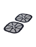 Аэрогриль BRAYER 2037BR, 1500 Вт, 5 л, 7 программ, 200°С, LCD-дисплей, таймер, решётка, чёрно-серый - Фото 12