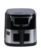 Аэрогриль BRAYER 2037BR, 1500 Вт, 5 л, 7 программ, 200°С, LCD-дисплей, таймер, решётка, чёрно-серый - Фото 6