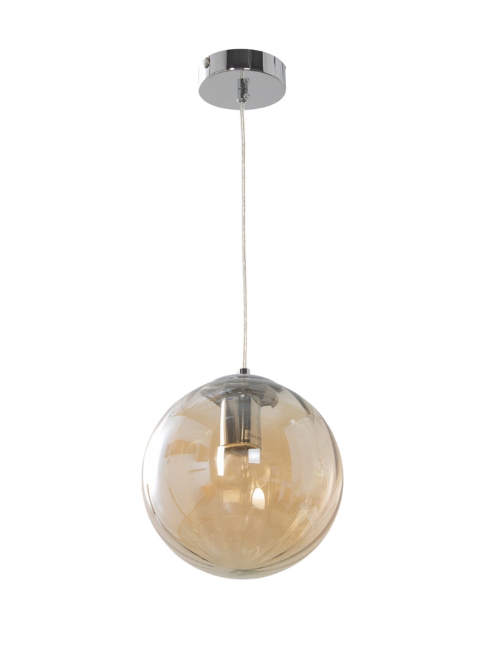 Светильник подвесной GLD-23229-D200-8С+BL, 1хE27, 60 Вт, d=20 см, цвет бронзовый - Фото 1