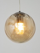 Светильник подвесной GLD-23229-D200-8С+BL, 1хE27, 60 Вт, d=20 см, цвет бронзовый - Фото 3