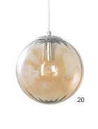Светильник подвесной GLD-23229-D200-8С+BL, 1хE27, 60 Вт, d=20 см, цвет бронзовый - Фото 6