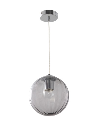 Светильник подвесной GLD-23229-D200-8С+BL, 1хE27, 60 Вт, d=20 см, серый