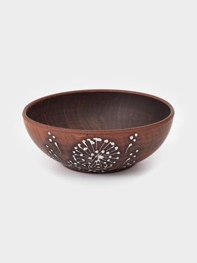 Салатники «Одуванчик», набор 2 шт., 800 мл, красная глина